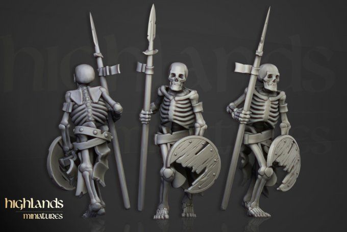 Guerriers Squelettes