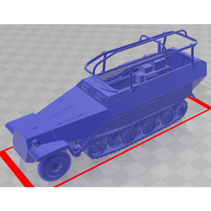 SdKfz 251-D et Radio