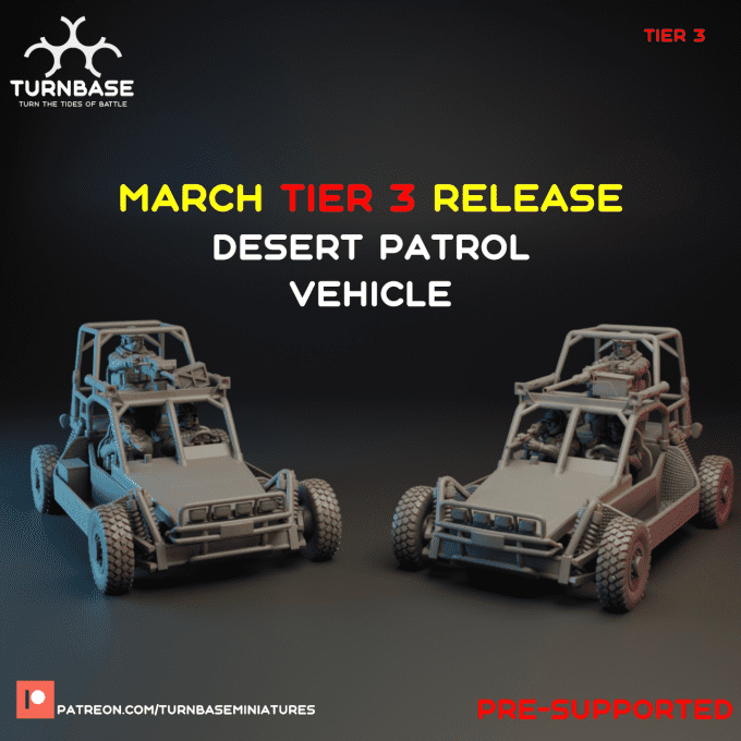 Seals Desert patrol Vehicule