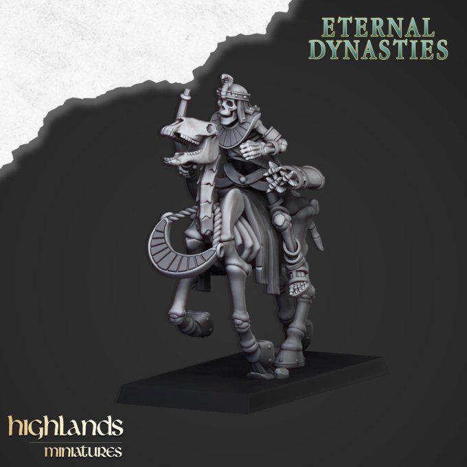 Ancient skeletal Cavalry with Bows