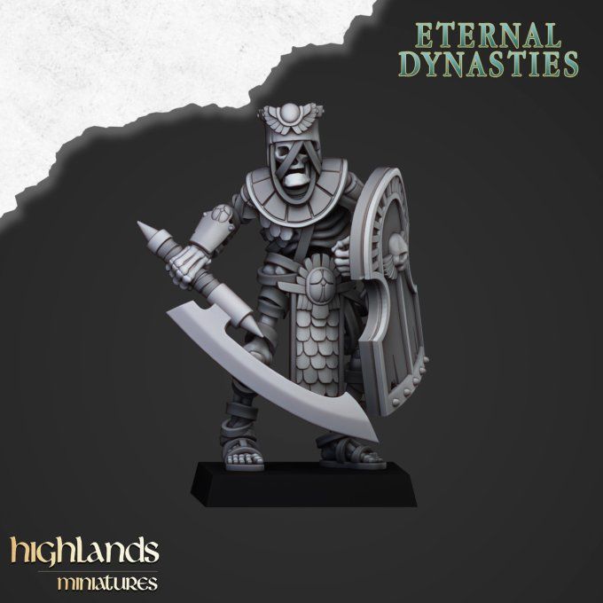 Ancient Guards with swords