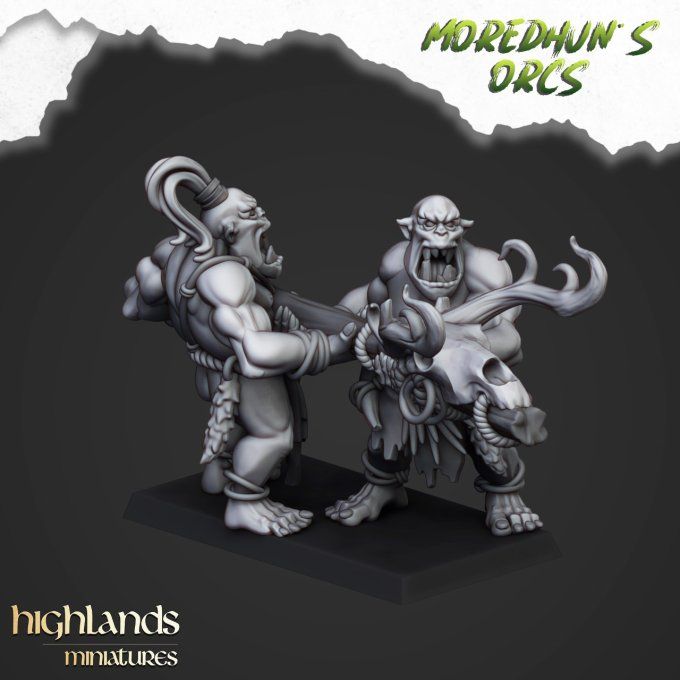 Cave Orcs with hand Weapons