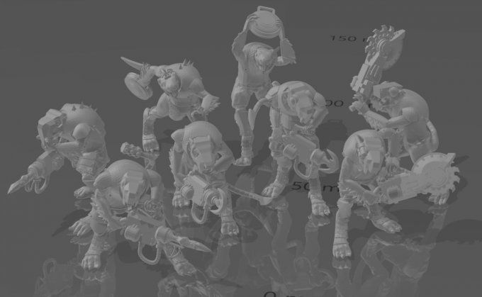 Clawpack Guerriers du Culte armes lourdes