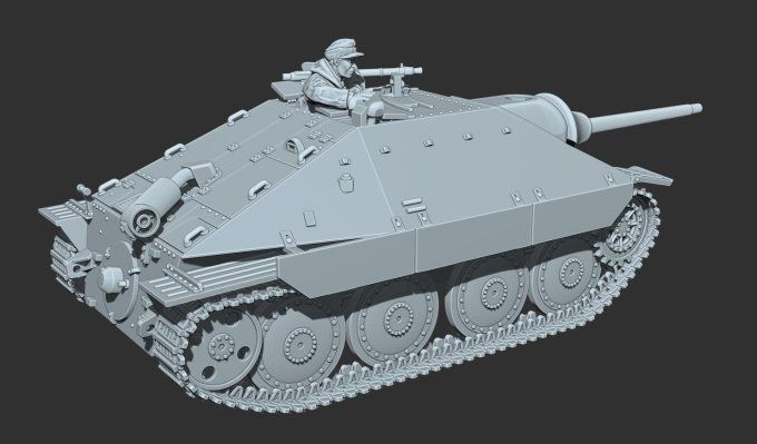 Jagdpanzer (38t) Hetzer fin de guerre