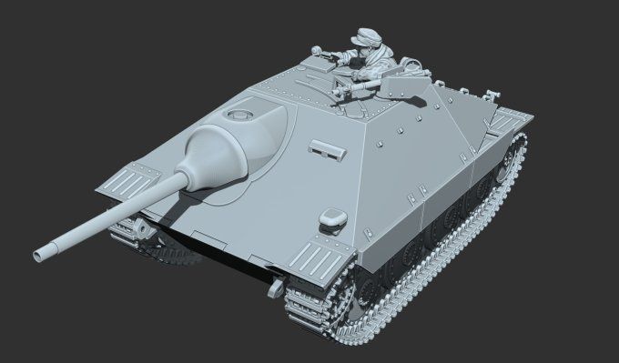 Jagdpanzer (38t) Hetzer fin de guerre
