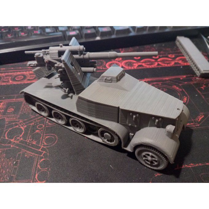 SdKfz 8 avec canon de 88