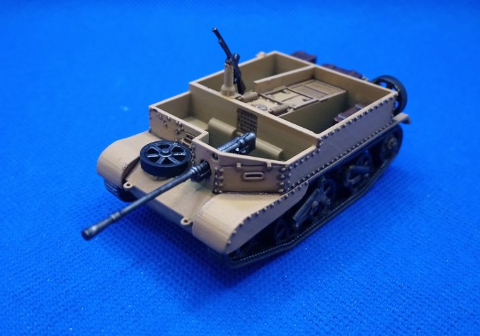 Universal Carrier et canon de 25 mm SA34