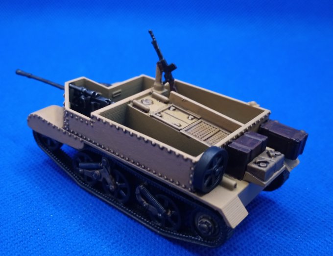 Universal Carrier et canon de 25 mm SA34