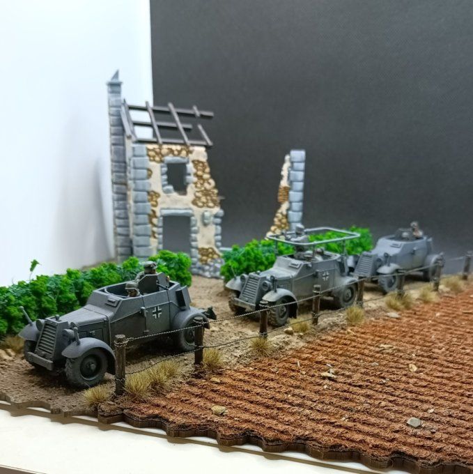 Peloton de reconnaissance de Kfz 13 et 14