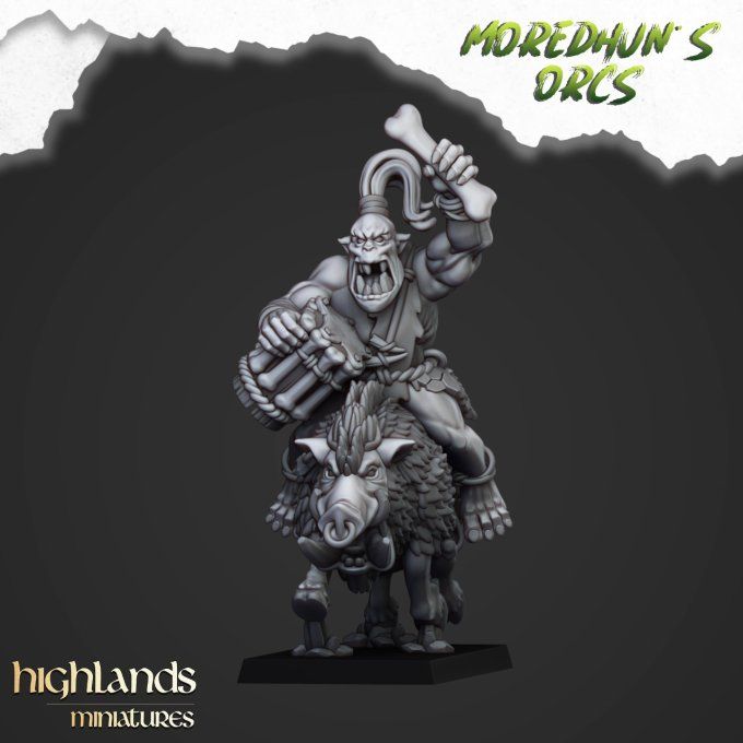 Mounted Cave orcs