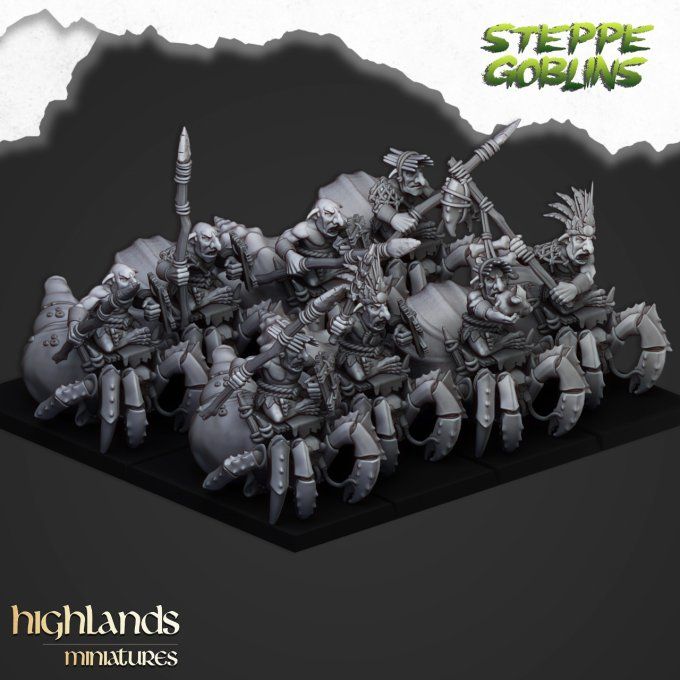 Mounted coast Goblins with Spears