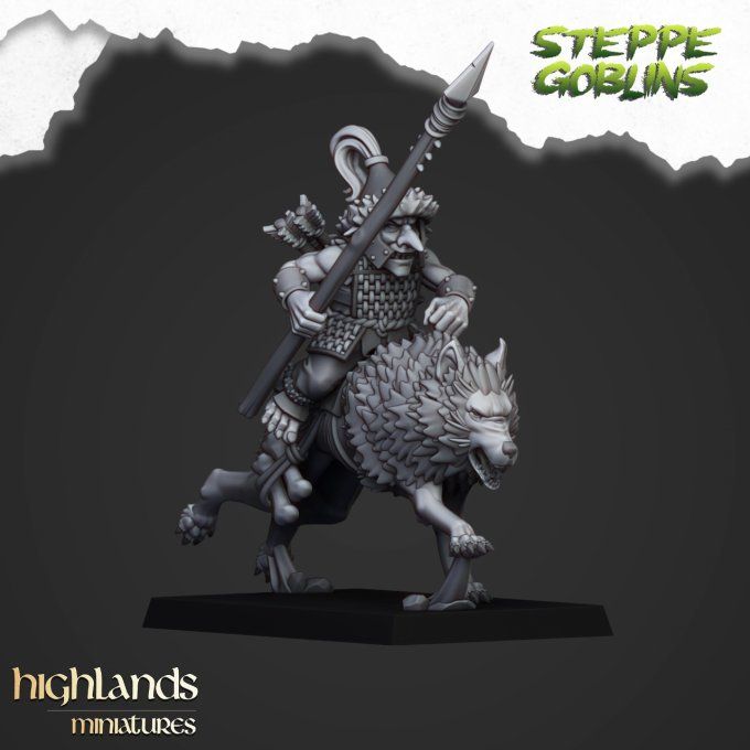 Mounted steppe Goblins with Spears