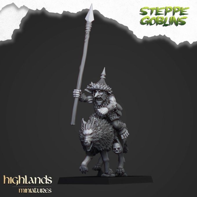 Mounted steppe Goblins with Spears