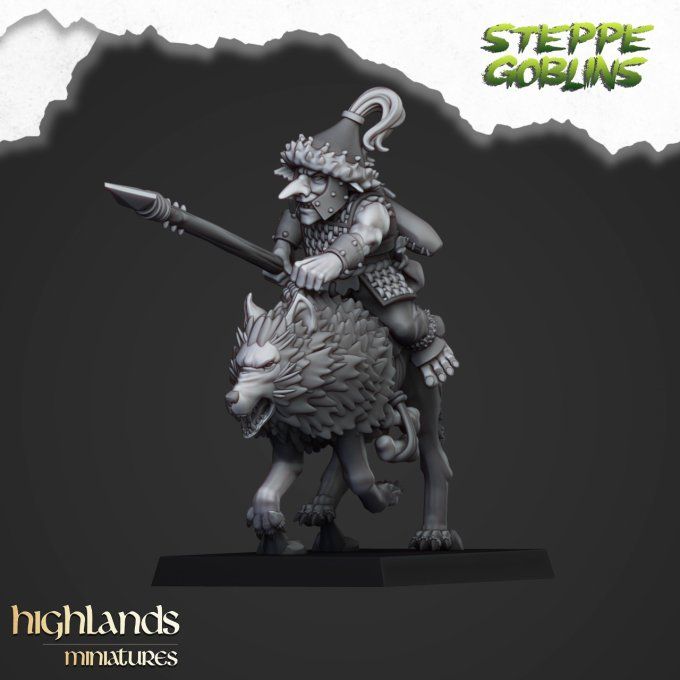 Mounted steppe Goblins with Spears