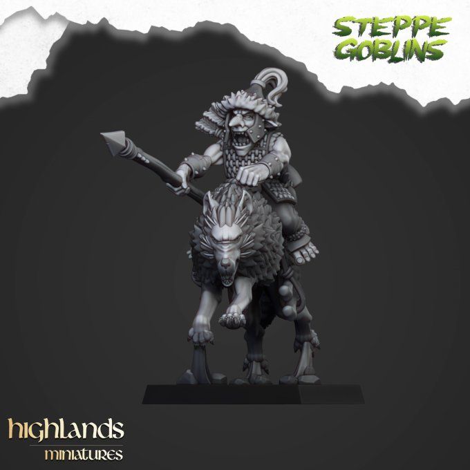 Mounted steppe Goblins with Spears