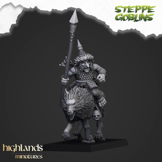 Mounted steppe Goblins with Spears