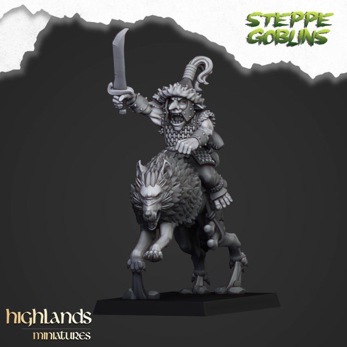 Mounted steppe Goblins with Spears