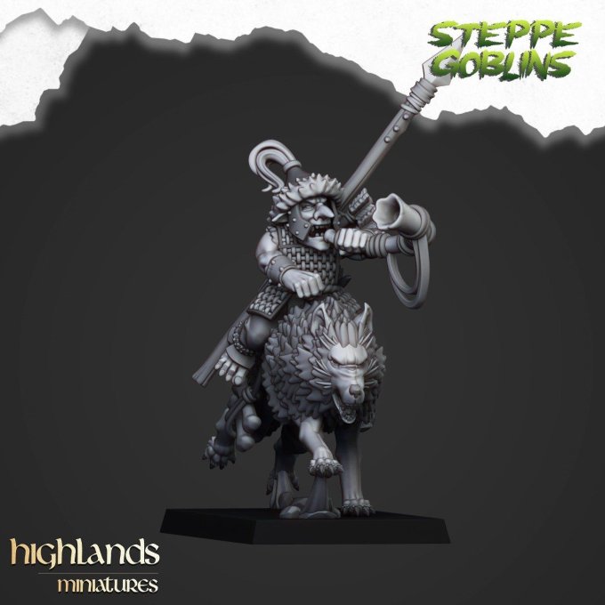 Mounted steppe Goblins with bows