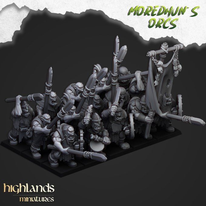 Orc Warriors with spears