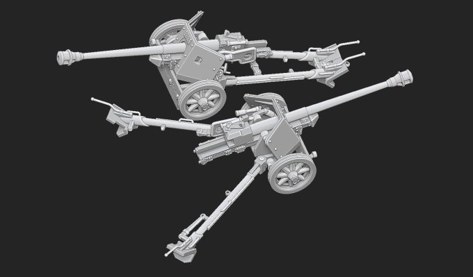 Canon PAK 40 de 7.5cm Servants SS