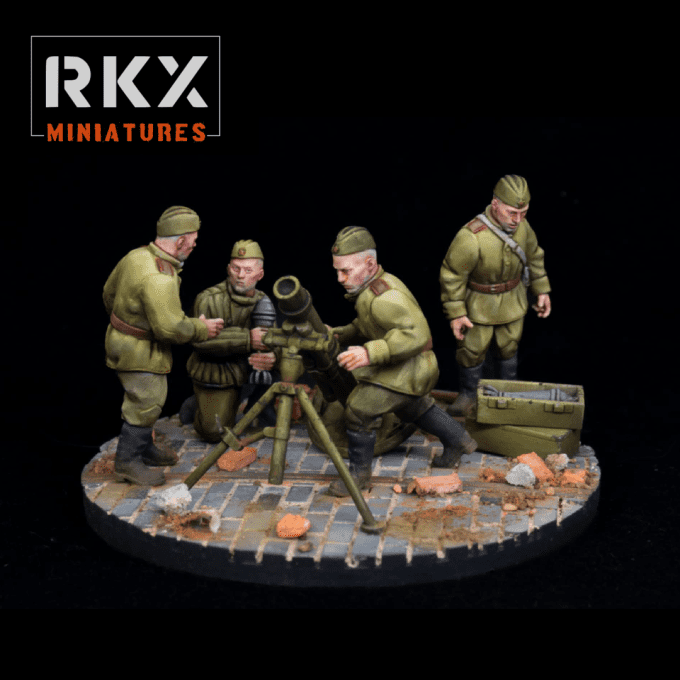 Mortier Soviétique PM 41 de 82mm