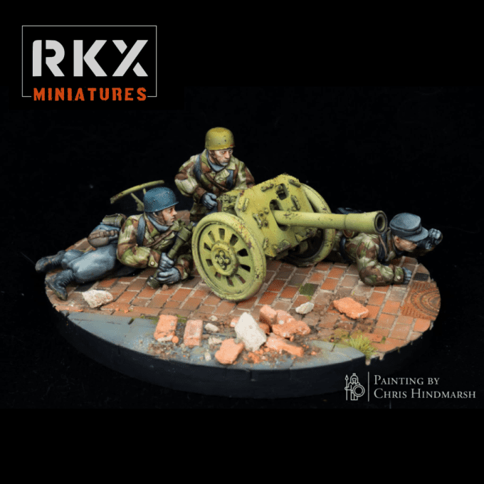 Canon de 8.8 cm Raketenwerfer 43 "Puppchen" Fallschirmjäger