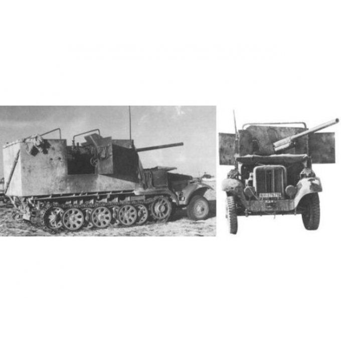SdKfz 6 Diana et canon 7.62 russe