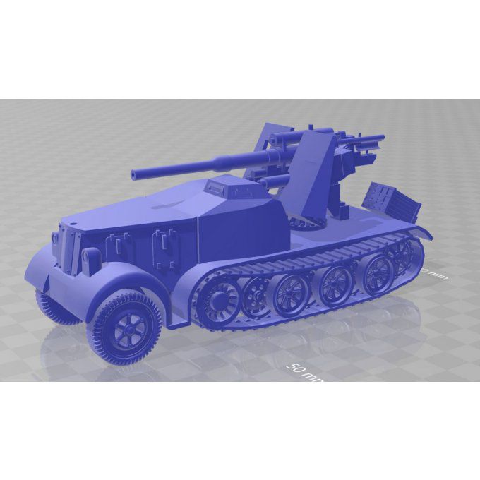 SdKfz 8 avec canon de 88