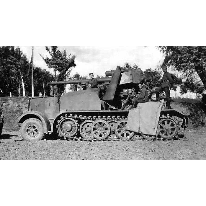 SdKfz 8 avec canon de 88