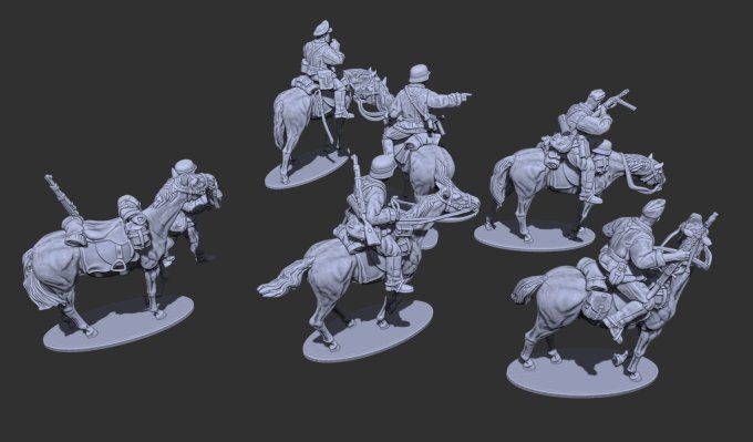 SS Cavaliers en tenue Hiver 44 Set 7