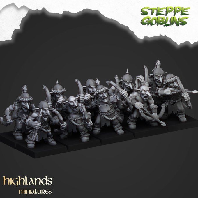 Steppe Goblins with bows