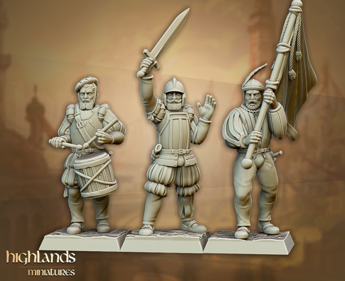 Sunland Imperial troops with Halberds