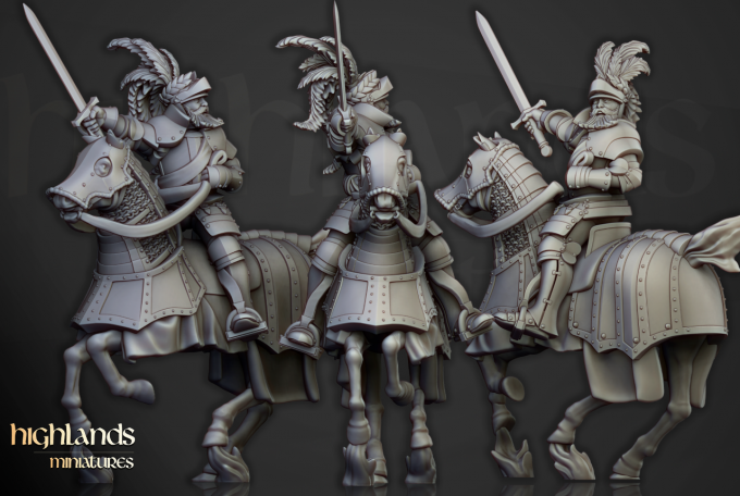 Sunland Knights on horses