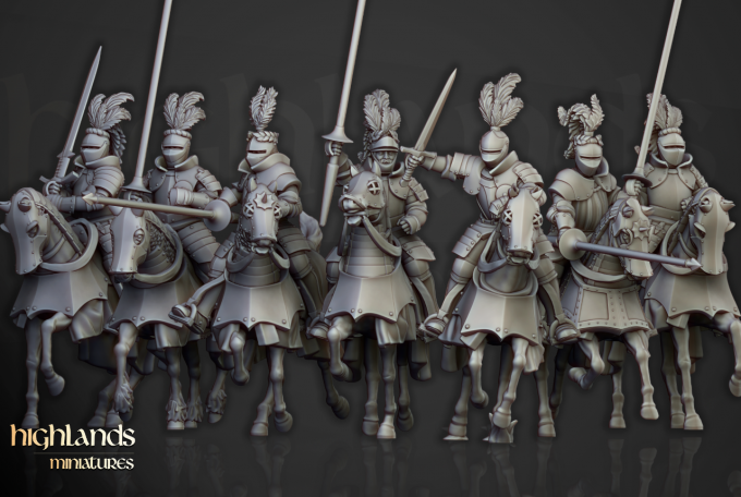 Sunland Knights on horses