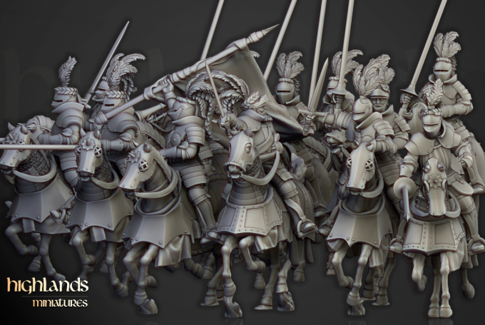 Sunland Knights on horses