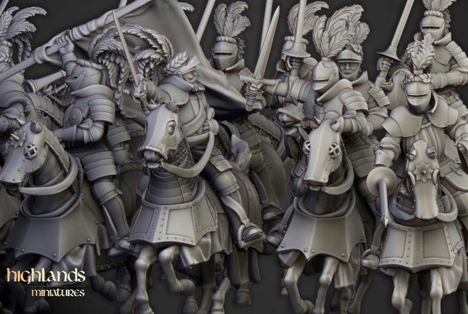 Sunland Knights on horses