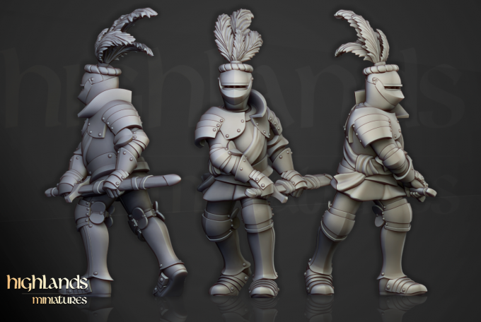 Sunland knight on foot