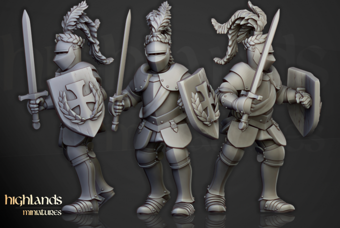 Sunland knight on foot
