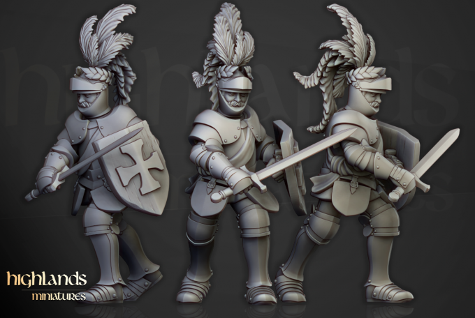 Sunland knight on foot